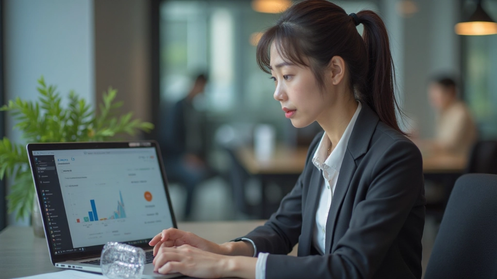 ソーシャルメディアマーケティングの分析ダッシュボードとグラフ、複数のプラットフォームアイコンを表示